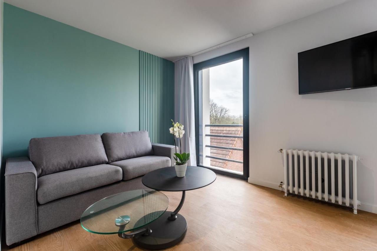 Studios Le Medicis Vue Seine Belbeuf Exterior foto